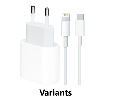 USB-C to Lighting charging sets (variants)